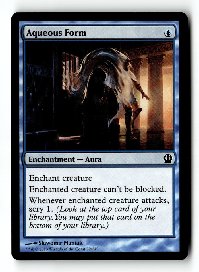 MTG Aqueous Form Theros LP Magic The Gathering