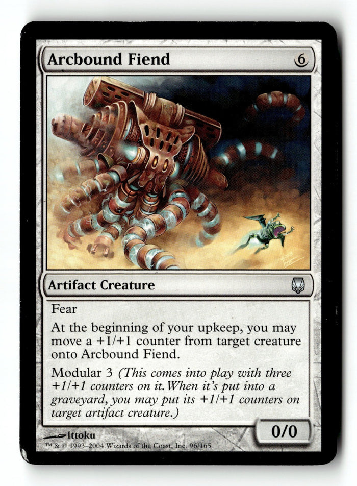MTG Arcbound Fiend Darksteel LP Magic The Gathering