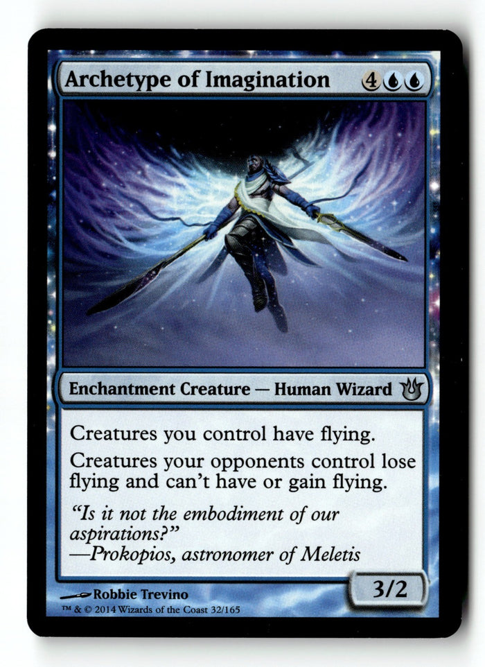 MTG Archetype of Imagination Born of the Gods LP Magic The Gathering
