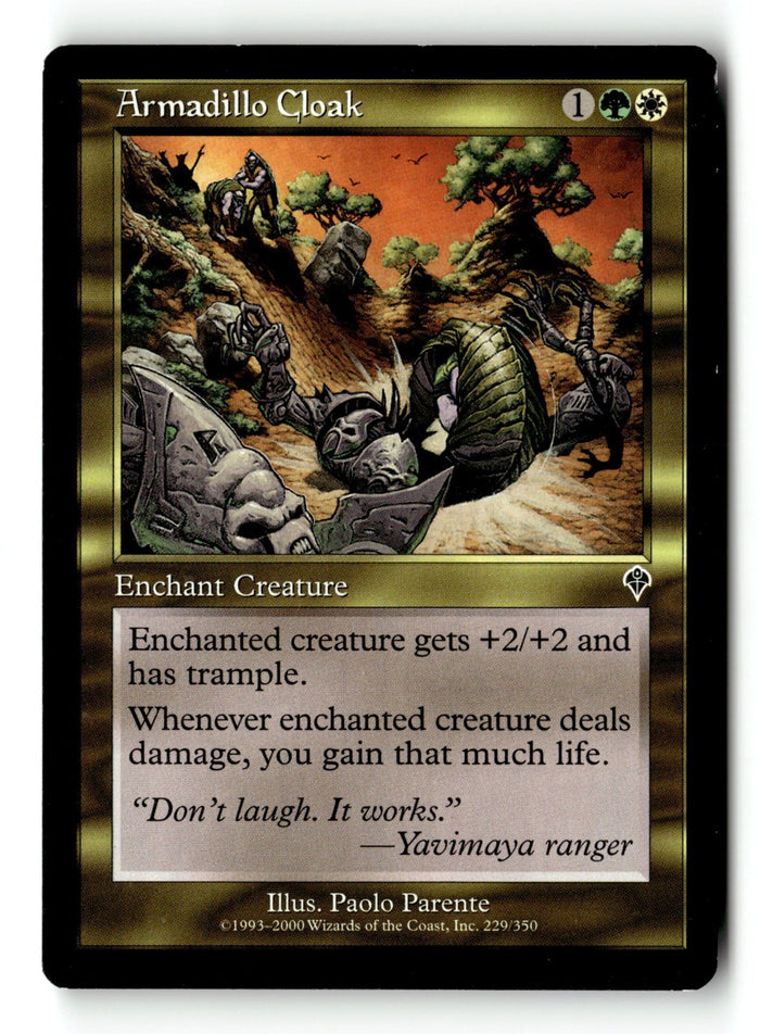 MTG Armadillo Cloak Invasion LP Magic The Gathering