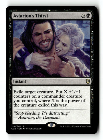 MTG Astarion's Thirst Battle for Baldur's Gate LP Magic The Gathering