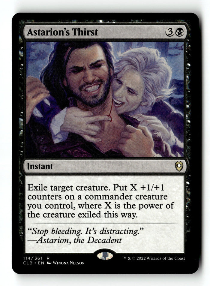MTG Astarion's Thirst Battle for Baldur's Gate LP Magic The Gathering