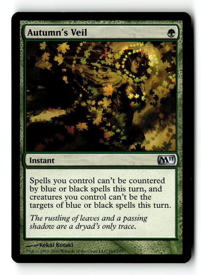 MTG Autumn's Veil Magic 2011 (M11) LP Magic The Gathering