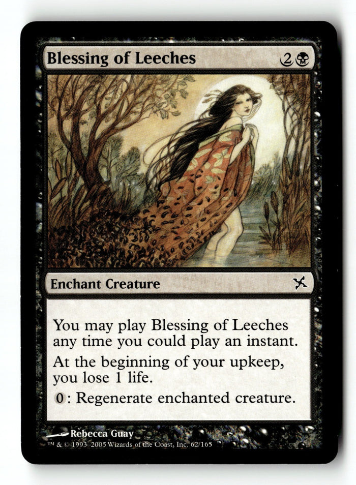MTG Blessing of Leeches Betrayers of Kamigawa LP Magic The Gathering