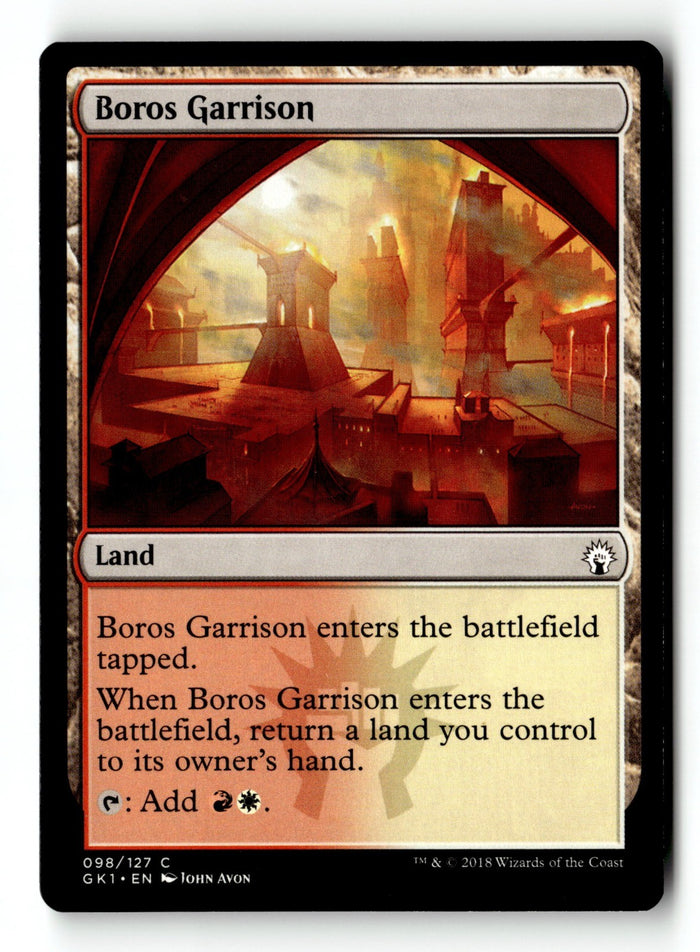 MTG Boros Garrison Guilds of Ravnica: Guild Kits LP Magic The Gathering