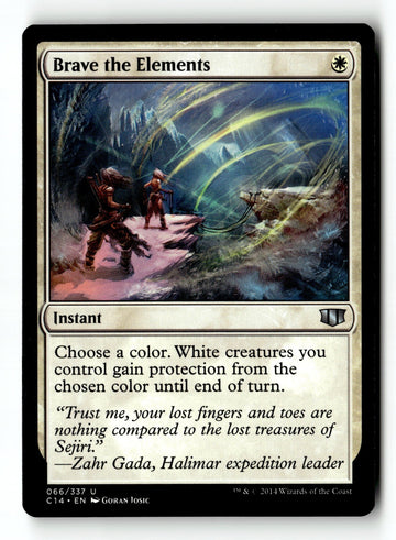 MTG Brave the Elements Commander 2014 LP Magic The Gathering