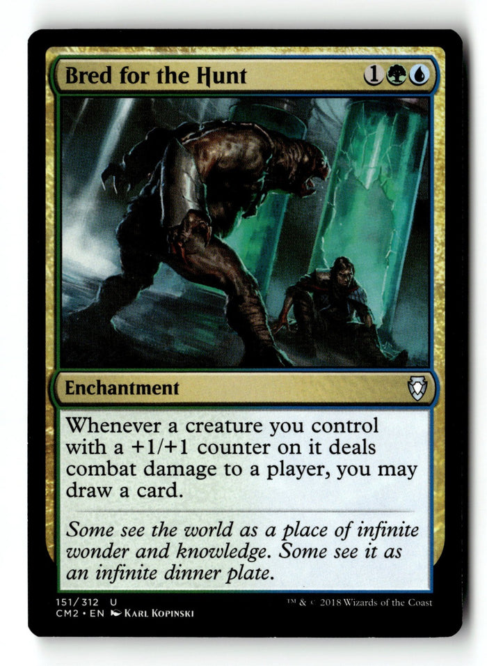 MTG Bred for the Hunt Commander Anthology Volume II LP Magic The Gathering