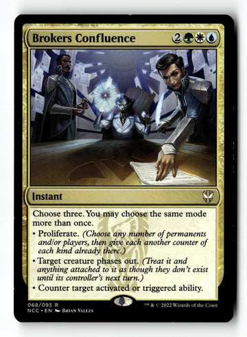 MTG Brokers Confluence Commander: Streets of New Capenna LP Magic The Gathering