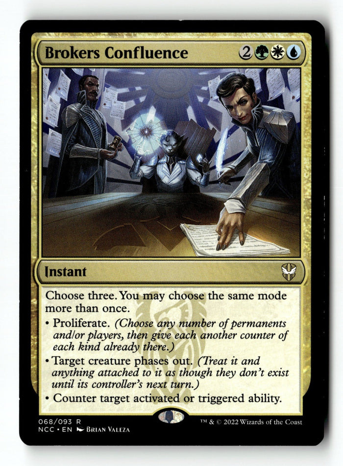 MTG Brokers Confluence Commander: Streets of New Capenna LP Magic The Gathering