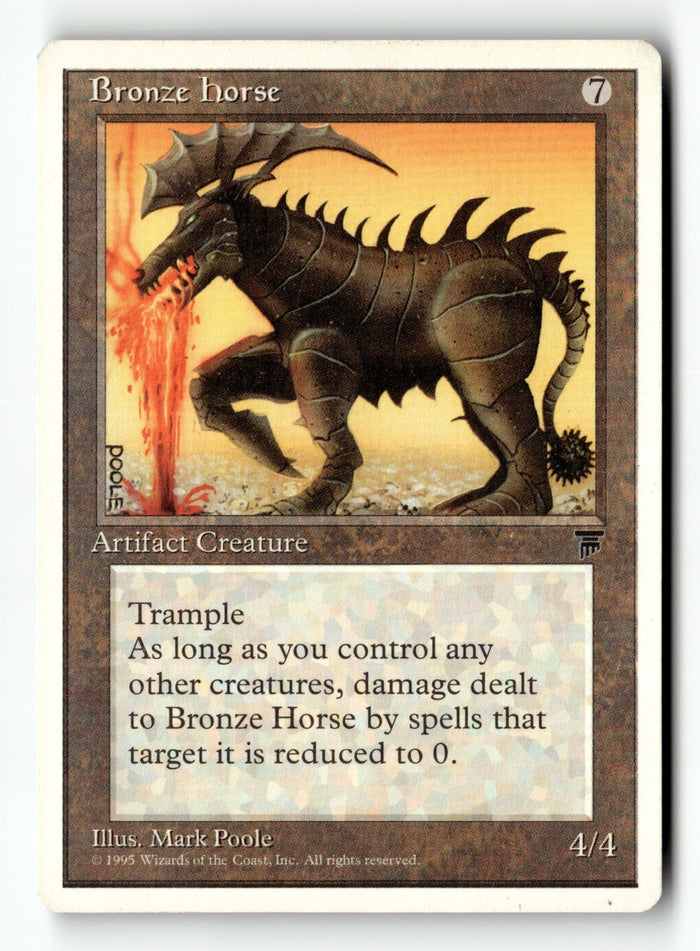 MTG Horse // Food (0026) Double-Sided Token Universes Beyond: Doctor Who LP Magi
