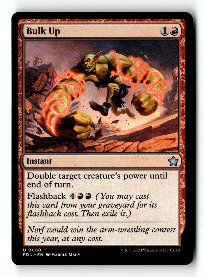 MTG Bulk Up Foundations LP Magic The Gathering