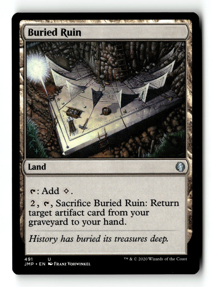 MTG Buried Ruin Jumpstart LP Magic The Gathering
