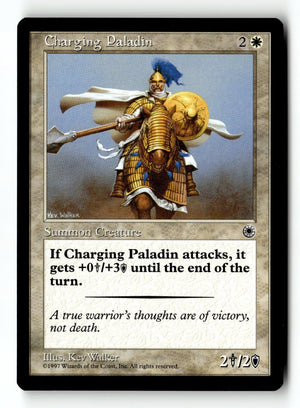 MTG Charging Paladin Portal LP Magic The Gathering