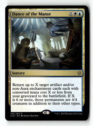MTG Dance of the Manse Throne of Eldraine LP Magic The Gathering