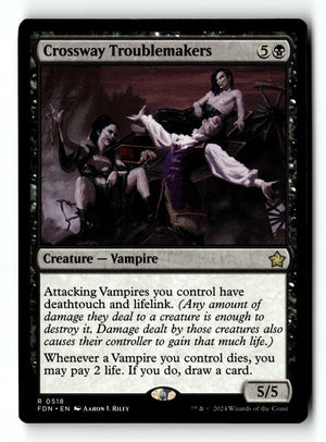 MTG Crossway Troublemakers Foundations LP Magic The Gathering