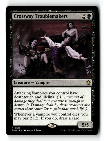 MTG Crossway Troublemakers Foundations LP Magic The Gathering