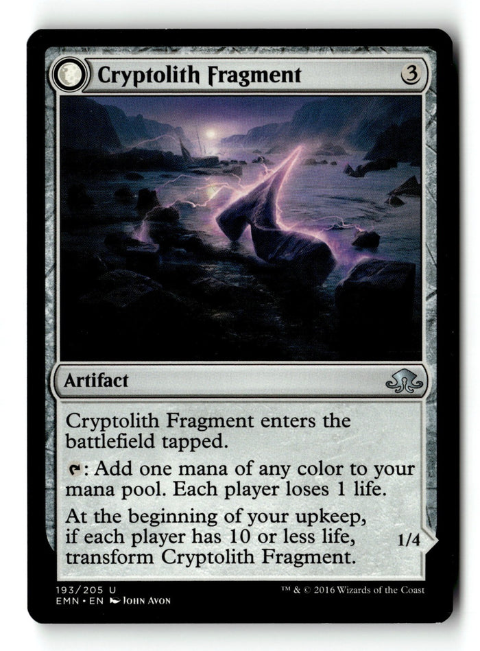 MTG Cryptolith Fragment Eldritch Moon LP Magic The Gathering