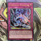DUOV-EN100 Cybernetic Overflow Ultra Rare ANUBIS SHIFT 1st Edition NM Yugioh