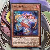 OP21-EN004 Spright Red Super Rare Unlimited Edition NM Yugioh Card