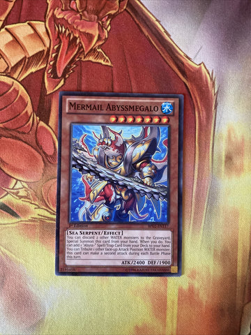 BP02-EN117 Yugioh! Mermail Abyssmegalo Mosaic Rare 1st Edition (near mint)