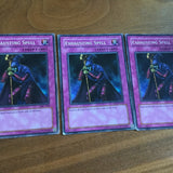 MFC-098/DR1-EN153 YuGiOh Card - 3x Exhausting spell