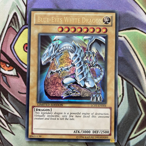 LC01-EN004 x3 Blue-Eyes White Dreagon Ultra Rare Excellent Condition Yugioh