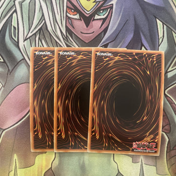 DESO-EN001 x3 Destiny HERO - Drilldark Super Rare Excellent Condition Yugioh (back)