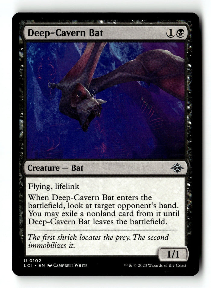 MTG Deep-Cavern Bat The Lost Caverns of Ixalan LP Magic The Gathering