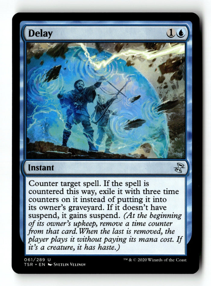 MTG Delay Time Spiral: Remastered LP Magic The Gathering