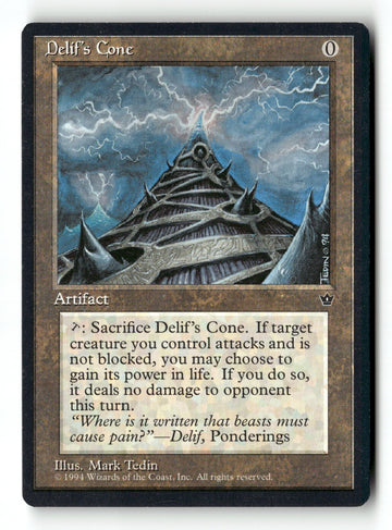 MTG Delif's Cone Fallen Empires LP Magic The Gathering