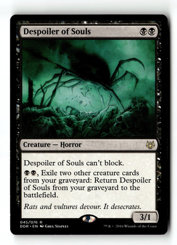 MTG Despoiler of Souls Duel Decks: Nissa vs. Ob Nixilis LP Magic The Gathering