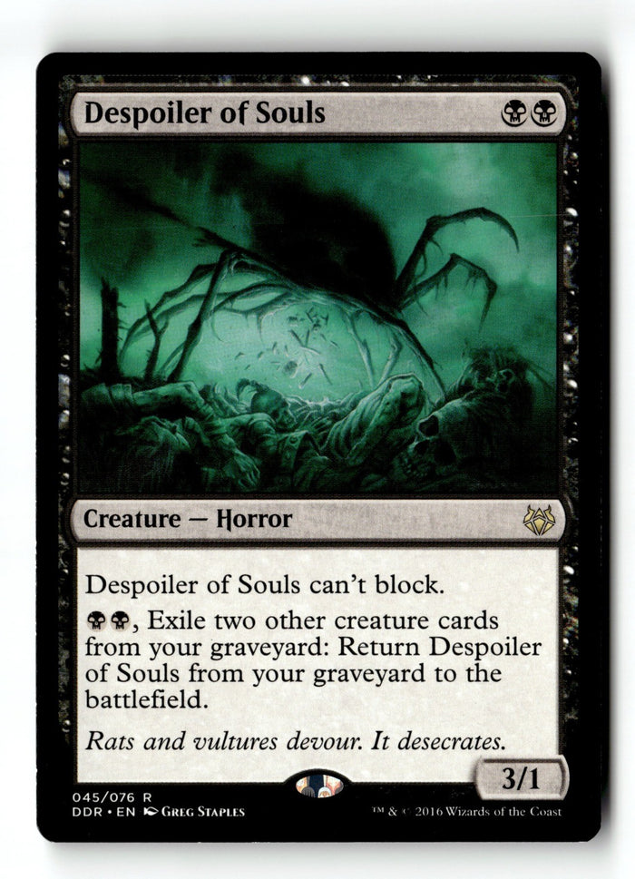 MTG Despoiler of Souls Duel Decks: Nissa vs. Ob Nixilis LP Magic The Gathering