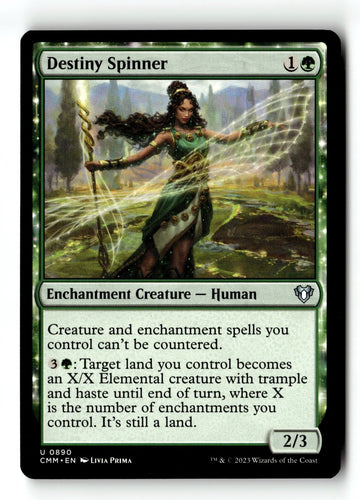 MTG Destiny Spinner Commander Masters LP Magic The Gathering