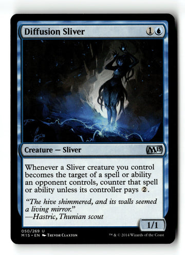 MTG Diffusion Sliver Magic 2015 (M15) LP Magic The Gathering