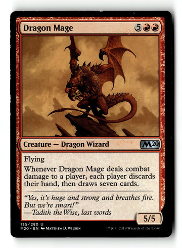 MTG Dragon Mage Core Set 2020 LP Magic The Gathering