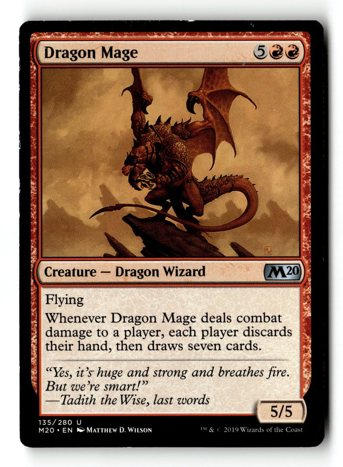 MTG Dragon Mage Core Set 2020 LP Magic The Gathering