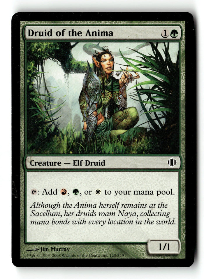 MTG Druid of the Anima Shards of Alara LP Magic The Gathering