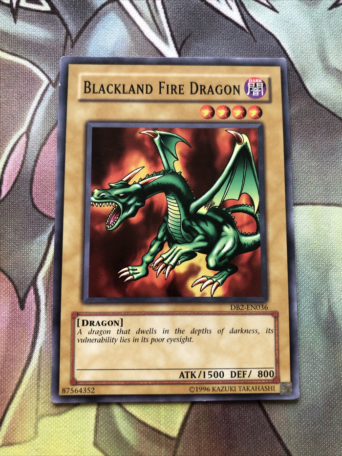 DB2-EN036 Blackland Fire Dragon Yugioh