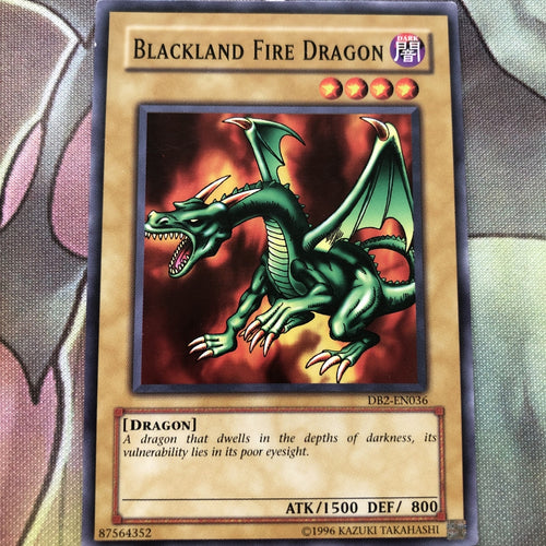 DB2-EN036 Blackland Fire Dragon Yugioh