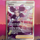 Pokemon Card Fantina 191/196 Ultra Rare Full Art Lost Origin Near Mint
