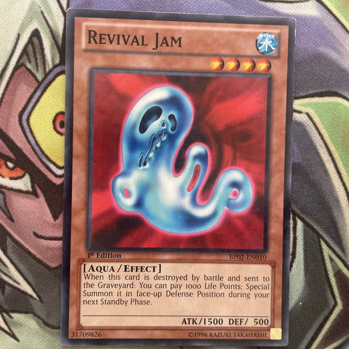 BP02-EN010 Revival Jam Mosaic Rare 1st Edition NM Yugioh Card