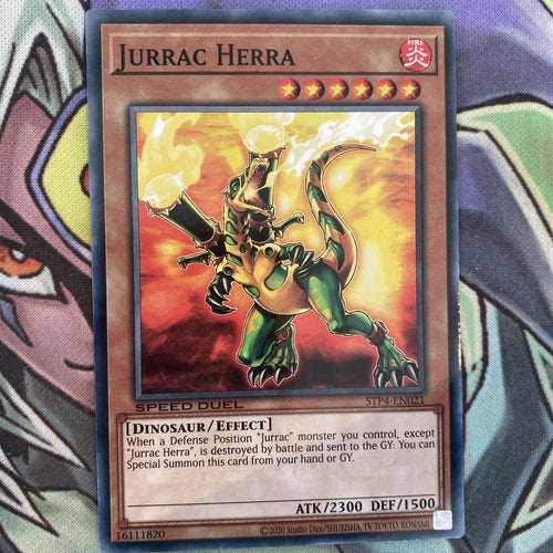STP4-EN021 Jurrac Herra Common Unlimited Edition NM Yugioh Card