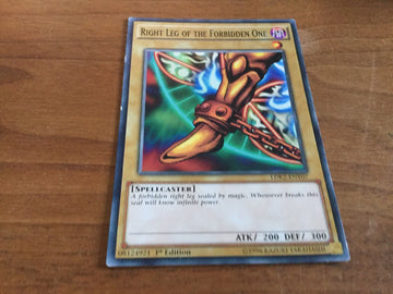 LDK2-ENY07 Right Leg of the Forbidden One 1st edition YuGiOh!