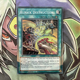 TAMA-EN031 Runick Destruction Super Rare 1st Edition NM Yugioh Card