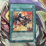 TSHD-EN048 Infernity Launcher Super Rare UNL Edition NM Yugioh Card