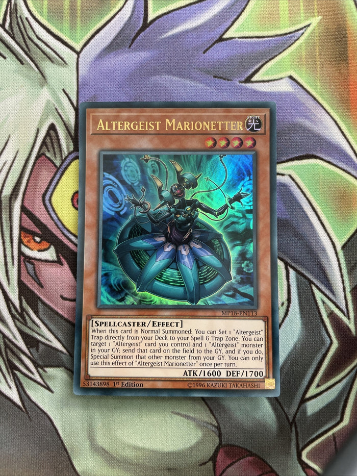 MP18-EN113 Altergeist Marionetter Ultra Rare 1st Edition NM Yugioh Card