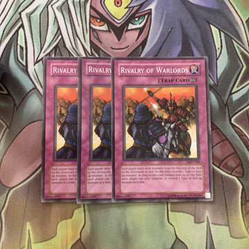 MFC-048 x3 Rivalry of Warlords Common Excellent Condition Yugioh