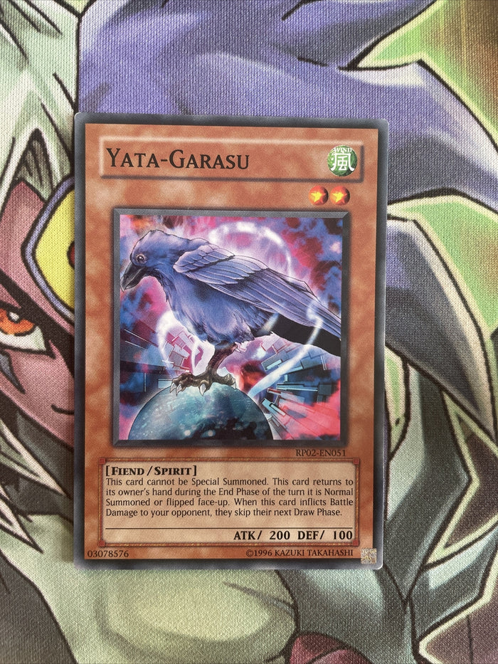 RP02-EN051 Yata-Garasu Common Unlimited Edition NM Yugioh Card