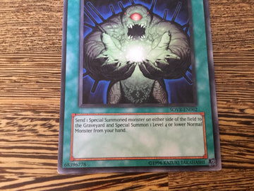 SOVR-EN062 Faustian Bargain Common Short Print Yugioh Card (back)