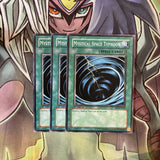 SD6-EN018 x3 Mystical Space Typhoon Common Excellent Condition Yugioh